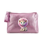 Porte monnaie rose lion baby