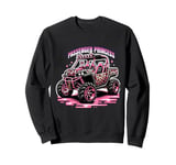 UTV SXS All-Wheel Drive Passenger Princess Driving Car Sweatshirt