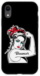 iPhone XR Female Bouncer Rosie The Riveter Pin Up Girl Bouncer Case