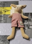 NEUF PELUCHE DOUDOU MOULIN ROTY LA GRANDE FAMILLE PETIT SYLVAIN LE LAPIN