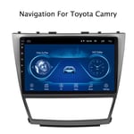 QWEAS Car Stereo GPS Navigation for Toyota Camry 2006-2012 Radio Head Unit Support Mirror Link/SWC/Bluetooth/USB/Wifi/DAB/AUX/Carplay Map Satellite Navigator Device