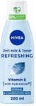 NIVEA 2-in-1 Refreshing Milk & Toner (200ml), Face 200 ml (Pack of 1)