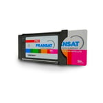 ME - Module cam pcmcia pro + Carte fransat PC7 pour Collectivité Im uble Habitat - Gris