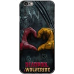 Apple iPhone 6s Genomskinligt Skal Wolverine Deadpool