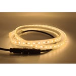 LEDlife Bastu LED strip - 1M, 8W per. meter, IP68, 24V - Dimbar : Dimbar, Kulör : Extra varm