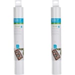 Cricut Removable Vinyl | White | 1.2 m (4 ft) | Self Adhesive Vinyl Roll | For use with all Cutting Machines (Pack of 2)