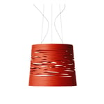 Foscarini Tress Pendel Stor Röd (Crimson) Halogen Utgått