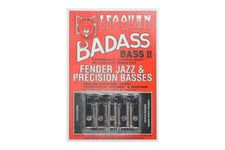 Allparts® »BB-0335-010 BADASS® II - 4-STRING BASS BRIDGE« Chevalet pour basses à 4 cordes - Finition: Chrome