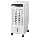 Beldray Digital Air Cooler - 6L Evaporative Humidifier, LED Display, Portable Air Conditioner Cooler Fan, Air Purifier, 3 Speeds, Rotating Swing, 2 Ice Packs Included For Cool Ice Air Flow, EH3719