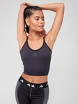 adidas Performance AEROKNIT Top - Black, Black, Size Xl, Women