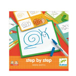 Jeux de dessin step by step les animaux Djeco