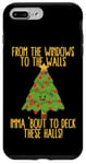 Coque pour iPhone 7 Plus/8 Plus From The Window To The Wall Poème de Noël avec citation de Noël