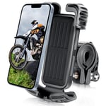 AiQInu Support Telephone Moto, 4.7”-6.8” Porte Telephone Moto, Universel Support Telephone Velo, Porte Telephone Velo, Support Telephone Trotinette Electrique Compatible avec iphone Samsung