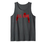 Vintage I'LL LIVE Film Nerd Injured Giant Monster Meme Tank Top