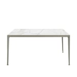 B&B Italia - Mirto Outdoor Square Table MI150TQ, Tortora Painted - Matbord utomhus - Antonio Citterio - Beige - Metall