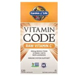 Garden of Life Vitamin Code RAW Vitamin C, 120 caps