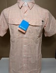 Columbia Men's Silver Ridge Multi Plaid Short Sleeve Shirt - Size Small