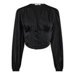 Corycc Corsage Shirt - Black