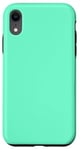 Coque pour iPhone XR Couleur vert clair