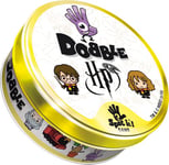 Asmodee - DOBBLE : Harry Potter - Jeu de Société Famille pour Enfants dès 6 ans - Jeu de Cartes 2 à 8 joueurs - Jeu de Rapidité - Boite en Métal Format Voyage- 15 min - Version Française - Zygomatic