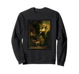 Rembrandt, The Archangel Raphael Leaving Tobias' Family Sweatshirt