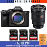 Sony A7 IV + FE 16-35mm f/2.8 GM + 3 SanDisk 64GB Extreme PRO UHS-II SDXC 300 MB/s + Guide PDF ""20 TECHNIQUES POUR RÉUSSIR VOS PHOTOS