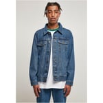 Urban Classics Organic Basic Denim Jacket With Chest Pocket Oversize