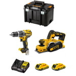 Dewalt - Kit DWK207 (DCD796 DCP580 2 x 2,0 Ah DCB107 tstak vi)