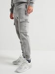 EA7 Emporio Armani Core Id Cargo Joggers - Grey, Grey, Size L, Men