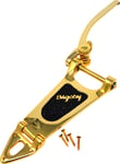 B6GLH Vibrato Tailpiece Left-Hand Gold