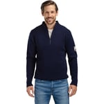 WoolLand Tydal Strikket Half-Zip Ullgenser Herre