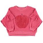 Piupiuchick Tröja Med Tryck Strawberry Pink | Rosa | 3 years