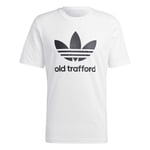 adidas Originals Manchester United T-shirt Trefoil - Vit/svart adult IP5550