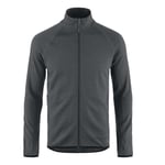 Tierra Mens Midlana 340 Merino Full Zip 2022 model (Grå (GRAPHITE) Small)