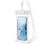 CITAMAMA Pochette Étanche Smartphone, Sac Étanche IPX8 pour Téléphone [Cadre 3D sans Soudure] Coque Waterproof Universel pour iPhone 15 Pro Max 14 Pro 13 Galaxy S24 S23 Ultra, Jusqu'à 6.9"