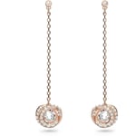 Swarovski Generation 5636516 Earrings Drop Rose Gold Point of Light