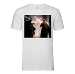 T-Shirt Homme Col Rond Dark Vador Contre Obiwan Kenobi