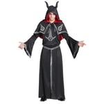 Boland - Costume Démon noir pour adultes, déguisement de diable, set de costume pour Halloween, carnaval et fête à thème