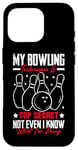 Coque pour iPhone 16 Pro Ma Technique De Bowling Est Top Secrète Funny Bowling Bowler