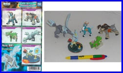 Rare Set 5 Figures Collection POKEMON BW Black White 2012 Gashapon TOMY Japan