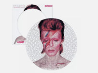 David Bowie Aladdin Sane 450 pc round jigsaw puzzle 305mm x 305mm (nm) NEW