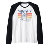 Disney Mickey And Friends Mickey And Pluto Retro Line Manche Raglan