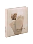 Hama "Baby Feel" Bookbound Album 29 x 32 cm 60 White Pages 2-Page Text Introduction