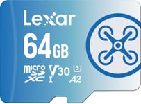 Lexar FLY Hukommelseskort - MicroSDXC 64GB 160MBs