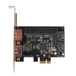 PCIe-sovitinkortti SATA ESATA IDE PCB -verkkomuuntimeen tietokonelaitteisto ja ohjain-CD