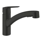 Grohe - Robinet de cuisine avec douchette GROHE Start noir mat- Noir