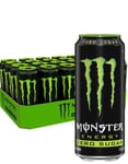 24 st Monster Energy Original Zero Sugar 500 ml - Sockerfri Energidryck - Helt Brett