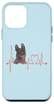 iPhone 12 mini Kai ken Tora dog My Heartbeat EKG Dogs My Cardio Case