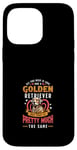 Coque pour iPhone 14 Pro Max Golden Retriever Chien Race Golden Retriever