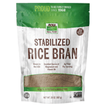 Now Foods Real Food Stabilized Rice Bran 567g